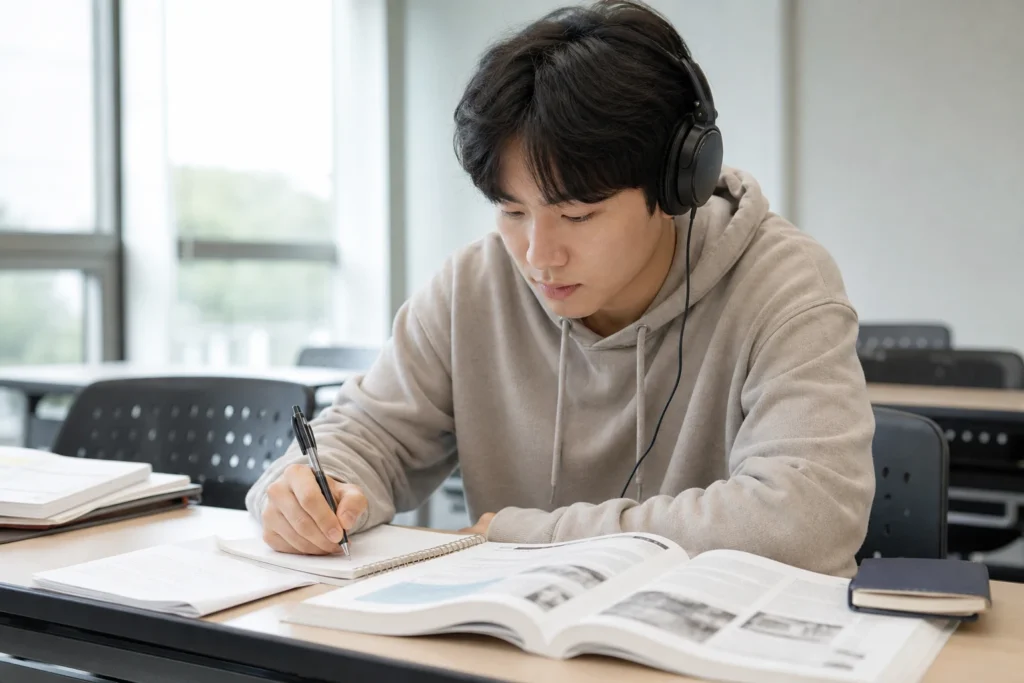 미국 유학 영어시험 관련 준비 현장